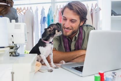 Embracing the Office Dog