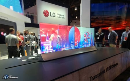 LG Transparent OLED Display - Truly Futuristic