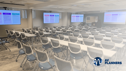 Large boardroom at Kaiser's Training room